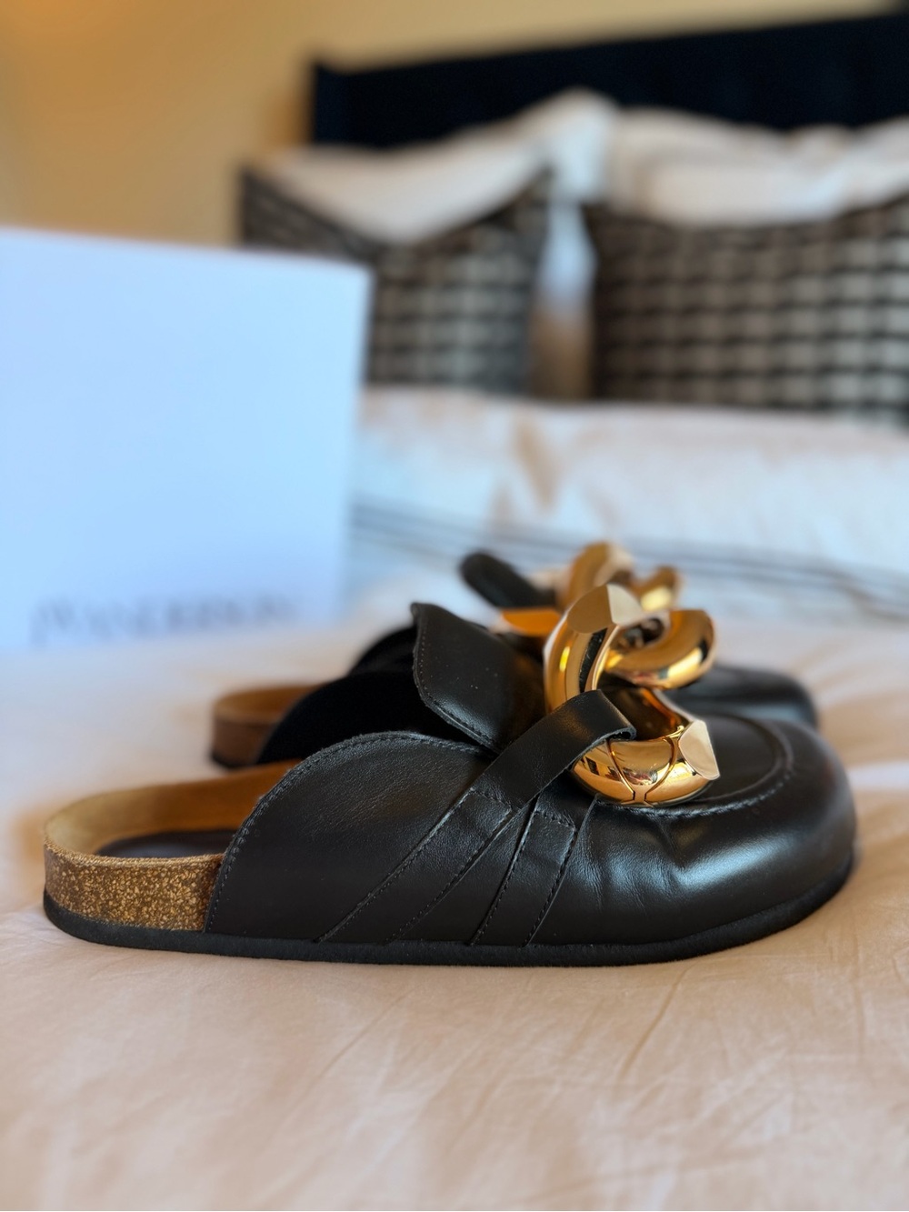 JW Anderson Chunky Napa Chain Slide Mules - Picture 9 of 14